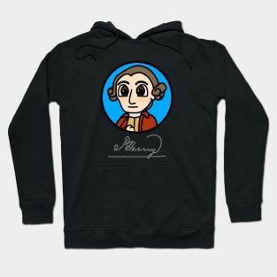 Patriot Portrait - Chibi Patrick Henry with Signature Hoodie